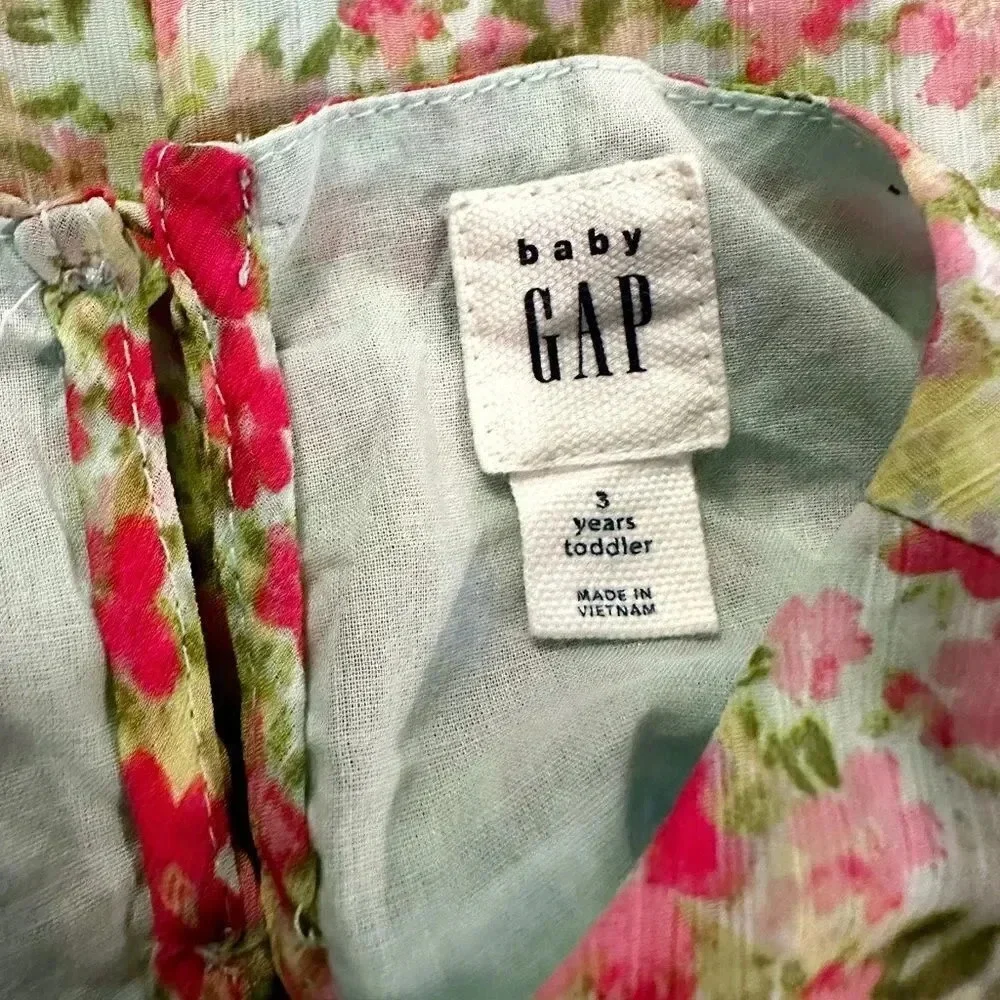 baby GAP | Floral Sleeveless Dress (3T)